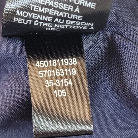 White House Black Market Chiffon Balloon Sleeves Dress Size 10 - Picture 12 of 12